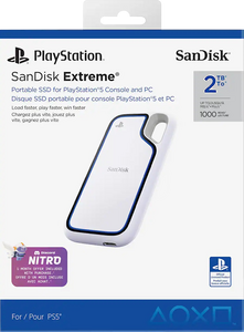 SanDisk Extreme Portable SSD for PlayStation 5 Console and PC - 2TB - Open Sealed  for sale in Egypt from Games2Egypt