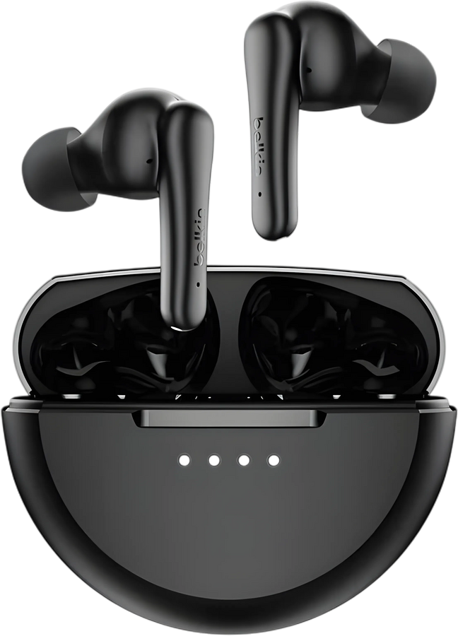 Belkin SoundForm Rhythm ANC True Wireless Earbuds - Black