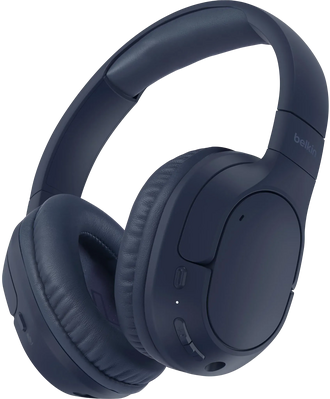 Belkin SoundForm Surround Wireless Over-Ear Headphones - Blue