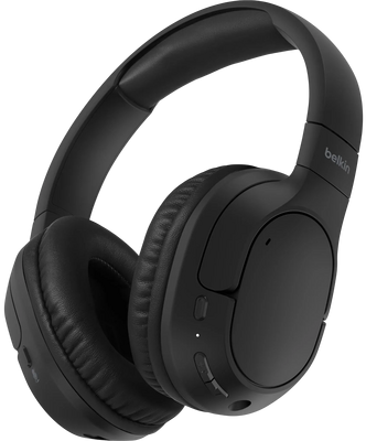 Belkin SoundForm Surround Wireless Over-Ear Headphones - Black