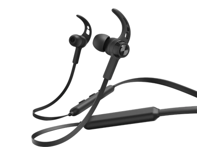 Hama Freedom Neck II Headphones In-Ear with Microphone – Black  for sale in Egypt from Games2Egypt