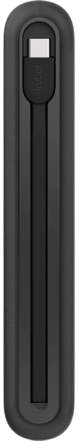 بلكين بوست تشارج باور بانك PD بسعة 20000mAh مع كابل USB-C مدمج - أسود – صورة 3