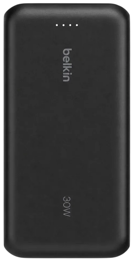 بلكين بوست تشارج باور بانك PD بسعة 20000mAh مع كابل USB-C مدمج - أسود – صورة 5