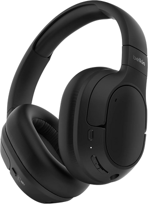 Belkin Soundform Isolate Noise Cancelling Headphones - Black