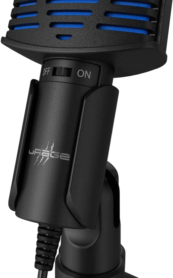 uRage Stream 100 USB Condenser Gaming Microphone with Tripod – Black – image 3