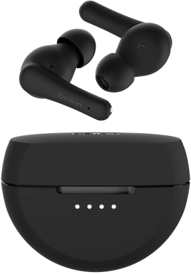 Belkin SoundForm Rhythm True Wireless Earbuds - Black