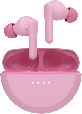 Belkin SoundForm Nano 2 True Wireless Earbuds for Kids - Pink