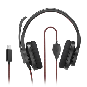 Hama HS-USB400 Stereo USB Office Headset – Black  for sale in Egypt from Games2Egypt