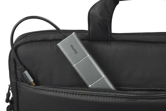 محول فيديو هاما Connect2Go 6 في 1 USB-C – جراي  – صورة 6