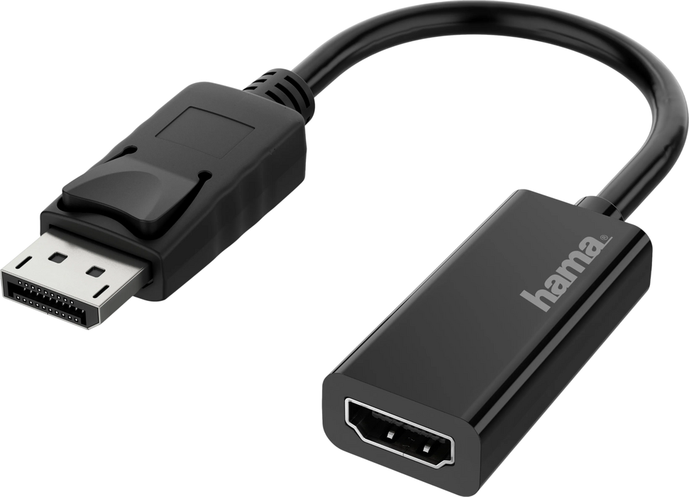 Hama HDMI to DisplayPort Ultra HD 4K Video Adapter – Black  for sale in Egypt from Games2Egypt