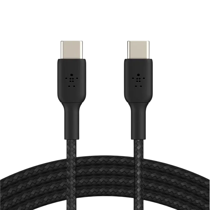 Belkin BoostCharge Braided USB-C to USB-C Cable 60W - 1m - Black