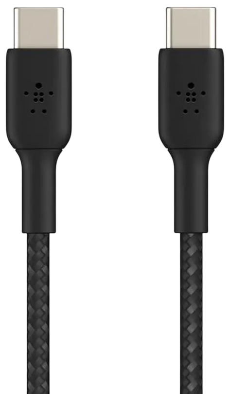 Belkin BoostCharge Braided USB-C to USB-C Cable 60W - 1m - Black – image 3