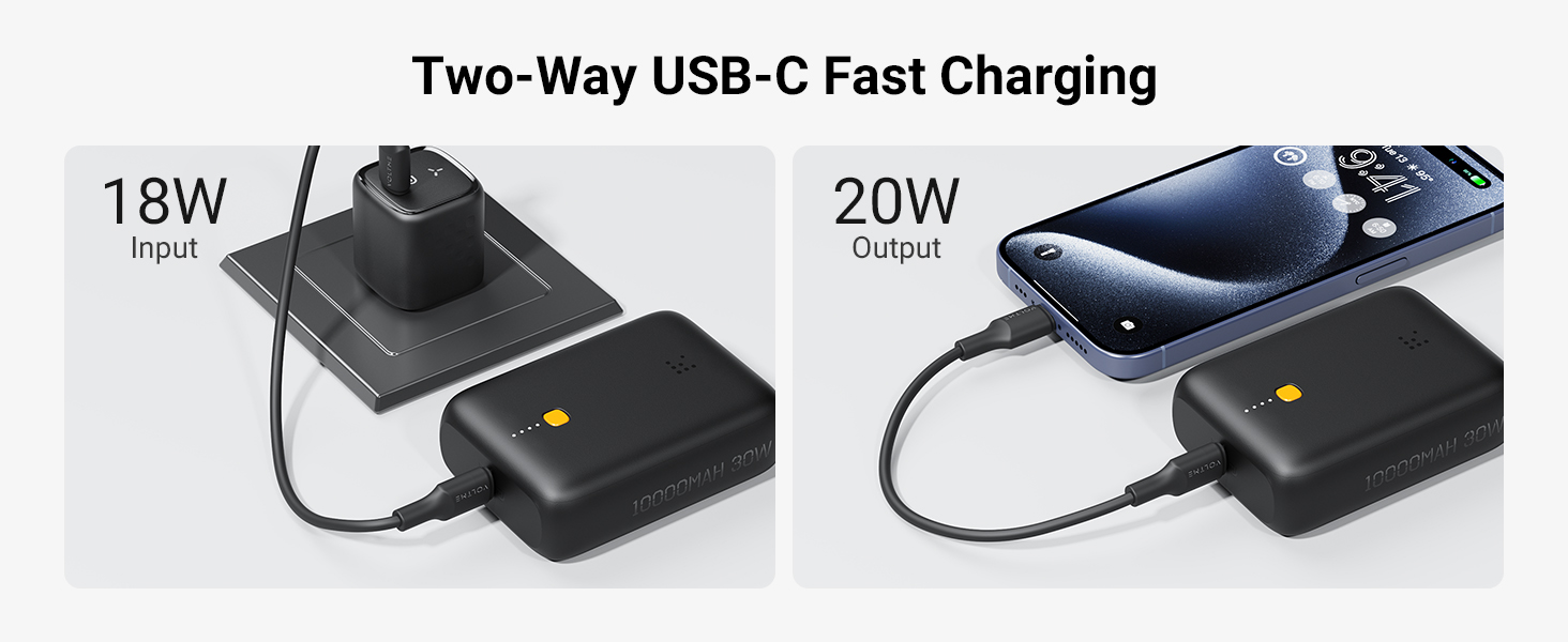 VOLTME Hypercore 10K Lite 10000mAh Power Bank 22.5W - Black – image 3