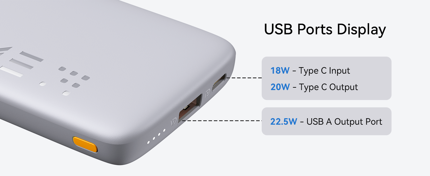 VOLTME Hypercore 10K Essential 10000mAh Power Bank 22.5W - Grey – image 2