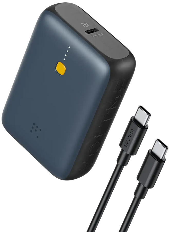 VOLTME Hypercore 10K Pro Ultra-Compact 10000mAh Power Bank 30W - Deep Blue