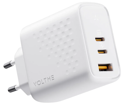 Voltme Revo 67W CCA GaN Wall Charger - White