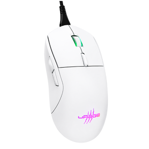 uRage Reaper 250 with Rainbow LED Wired Gaming Mouse - White  for sale in Egypt from Games2Egypt