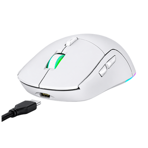 uRage Reaper 250 with Rainbow LED Wired Gaming Mouse - White  for sale in Egypt from Games2Egypt