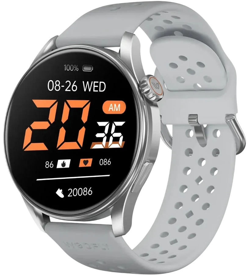 Weofly Curve 2 Smart Watch - Silver – image 2