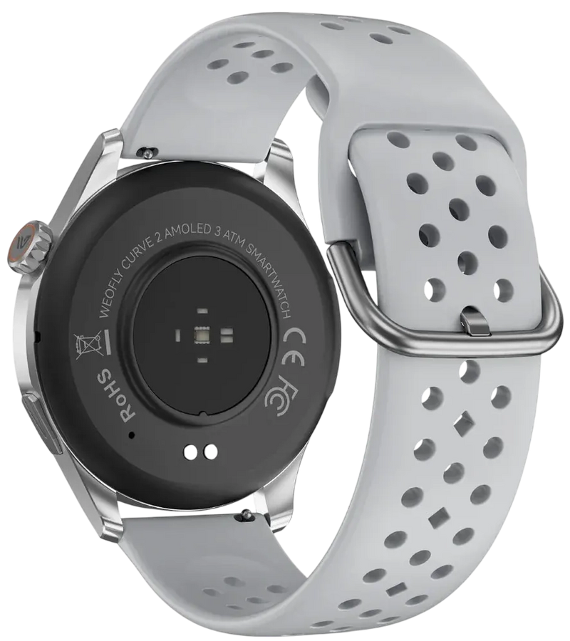 Weofly Curve 2 Smart Watch - Silver – image 3