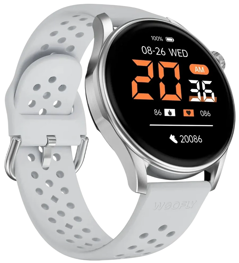Weofly Curve 2 Smart Watch - Silver – image 4
