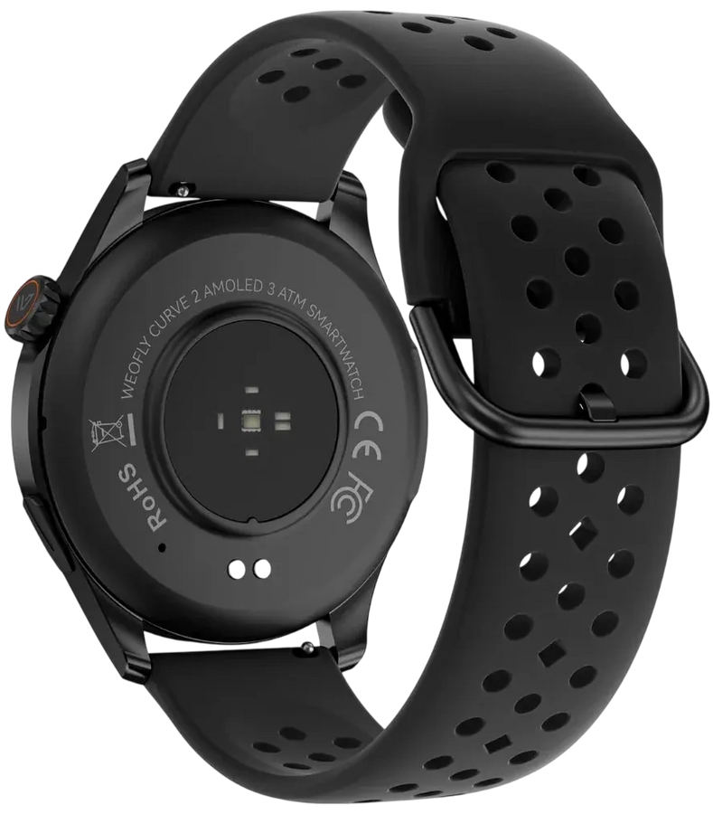Weofly Curve 2 Smart Watch - Black – image 3