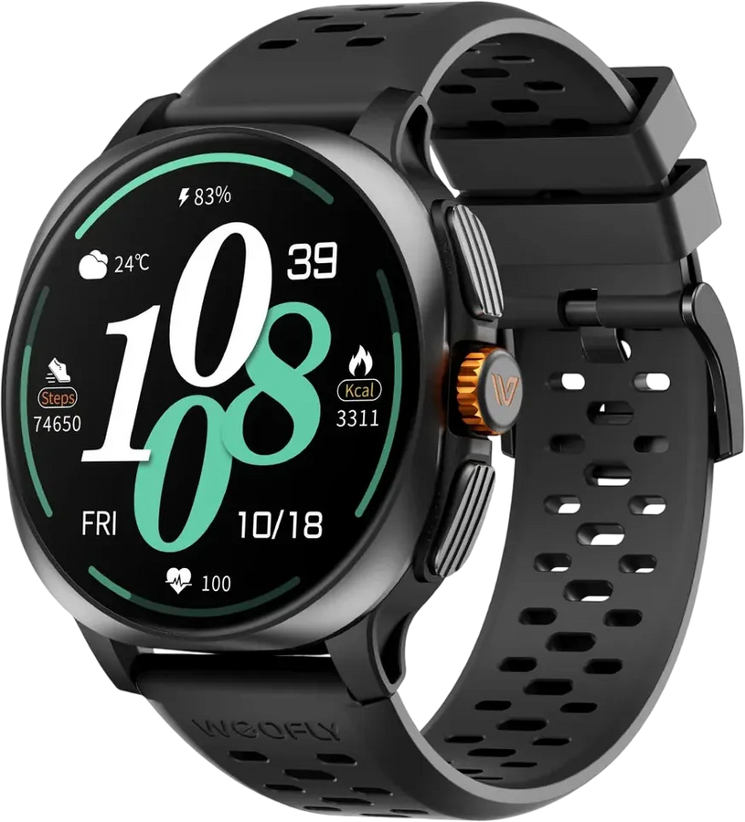 Weofly Vive 2 Smart Watch - Black – image 2