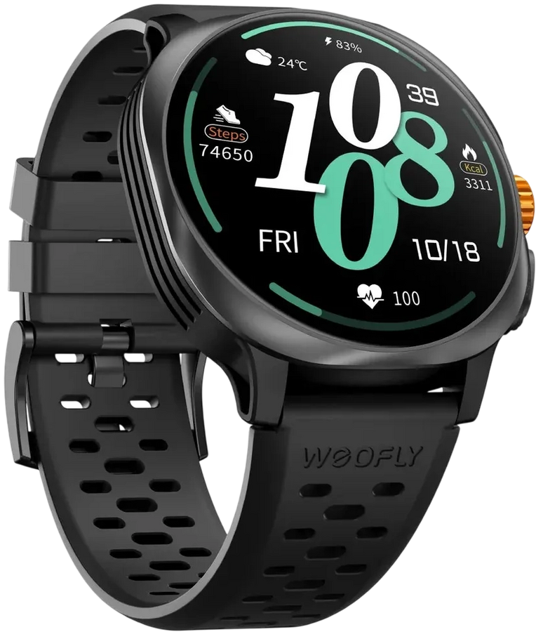Weofly Vive 2 Smart Watch - Black – image 4