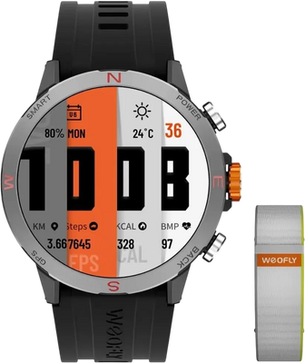 Weofly Conquer 2 Smart Watch - Silver