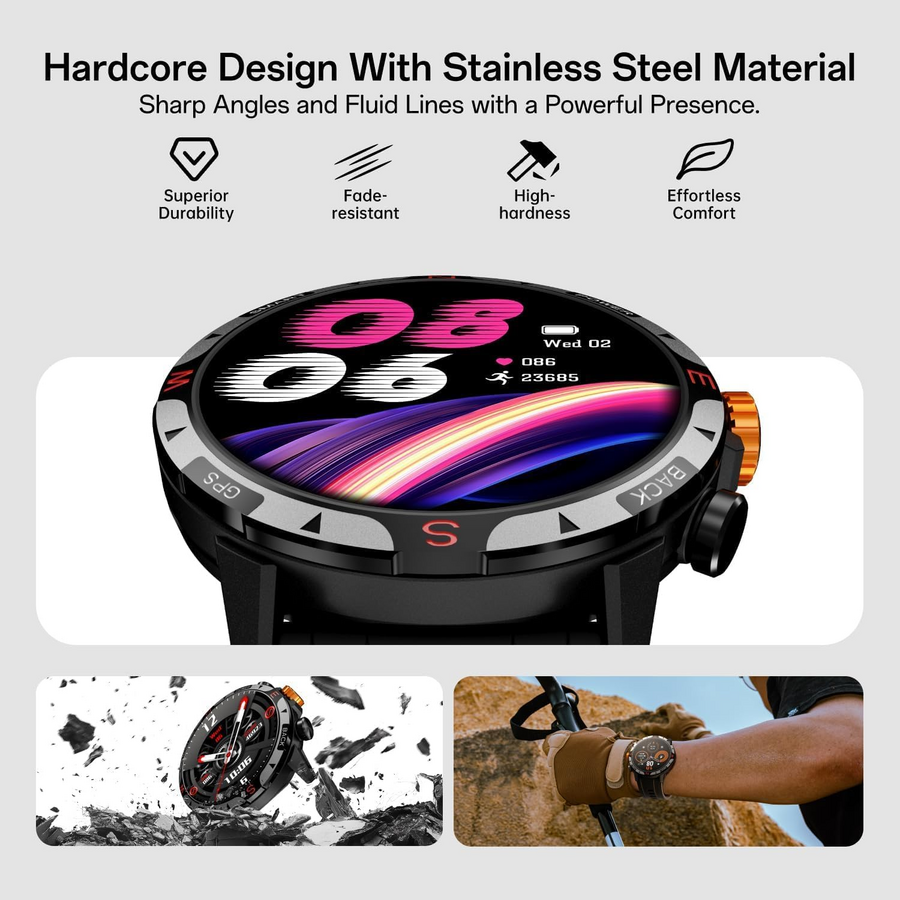 Weofly Conquer 2 Smart Watch - Silver – image 8