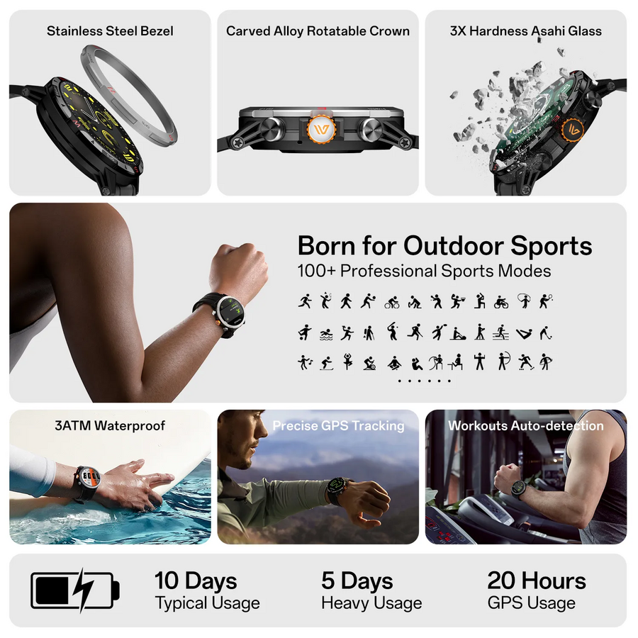 Weofly Conquer 2 Smart Watch - Silver – image 9