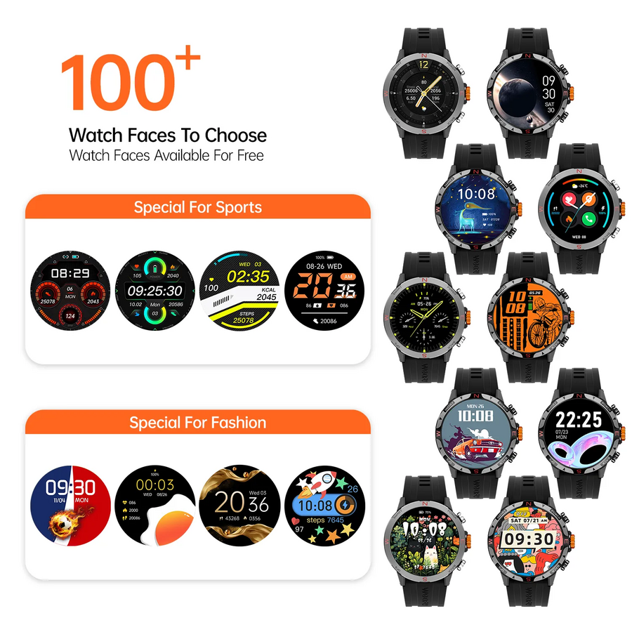 Weofly Conquer 2 Smart Watch - Silver – image 11