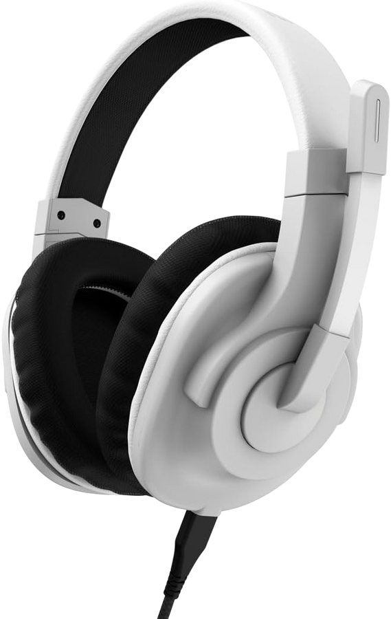 URage SoundZ 100 V2 Wired Gaming Headset – White