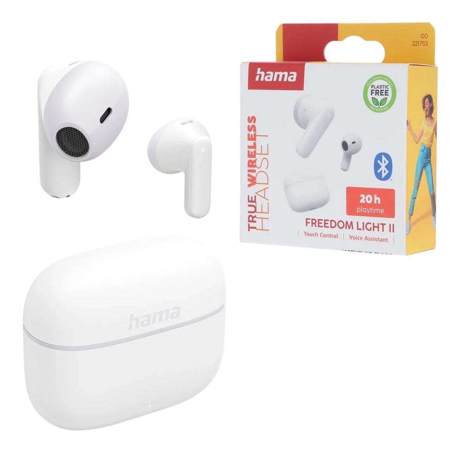Hama Freedom light II True Wireless Earbuds - White – image 7