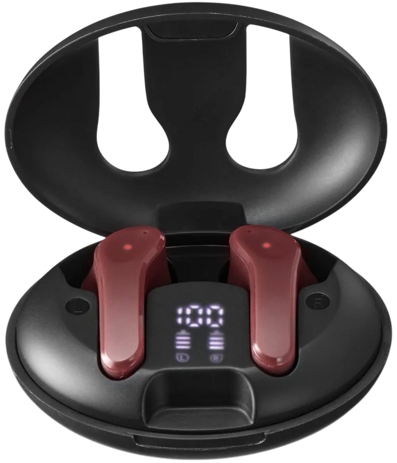Hama Spirit Unchained True Wireless Earbuds – Black/Red – image 3