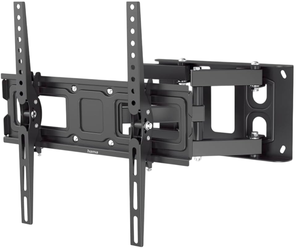 Hama Full-Motion TV Wall Bracket 32–65" 160° Swivel 40kg - Black