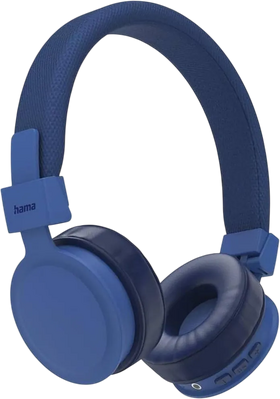 Hama Freedom Lit Wireless Headphone On-Ear - Blue