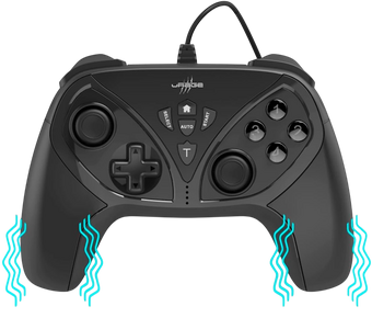 uRage Vendetta 210 Wired PC Gamepad – Black  for sale in Egypt from Games2Egypt