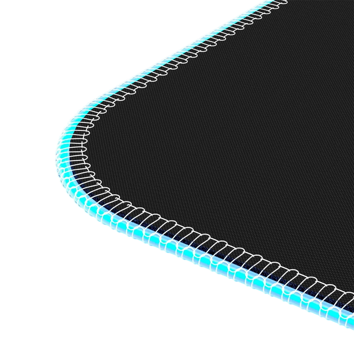 uRage Lethality 450 Illuminated RGB Gaming Mouse Pad – Black  for sale in Egypt from Games2Egypt