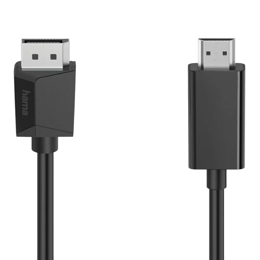 Hama DisplayPort To HDMI Cable Ultra-HD – 1.5M