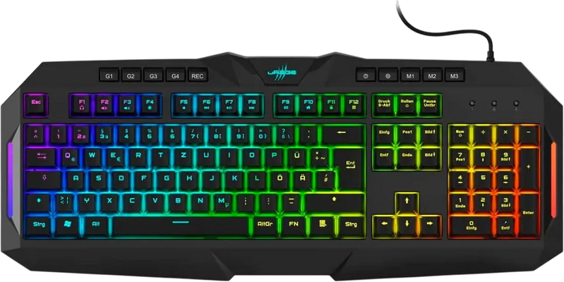 uRage Exodus 700 Semi-Mechanical Gaming Keyboard - Black