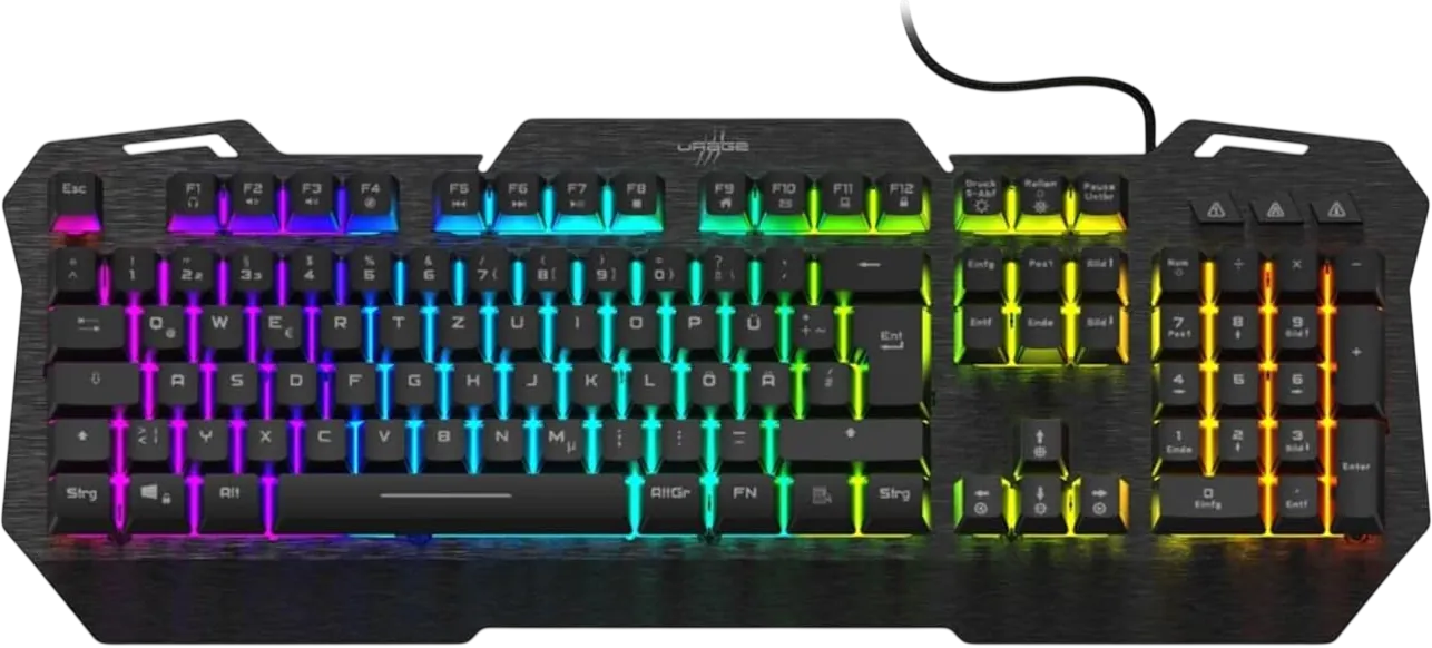 uRage Exodus 450 Metal Gaming Keyboard - Black  for sale in Egypt from Games2Egypt