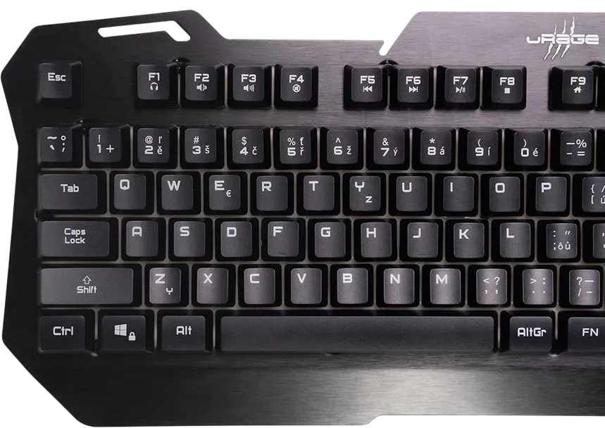 uRage Exodus 450 Metal Gaming Keyboard - Black  for sale in Egypt from Games2Egypt