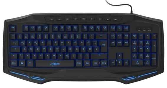 uRage Exodus 300 Illuminated Keyboard - Black  for sale in Egypt from Games2Egypt
