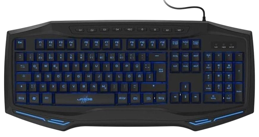 uRage Exodus 300 Illuminated Keyboard - Black  for sale in Egypt from Games2Egypt