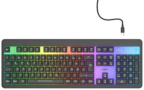 uRage Exodus 215 Illuminated Gaming Keyboard - Black  for sale in Egypt from Games2Egypt