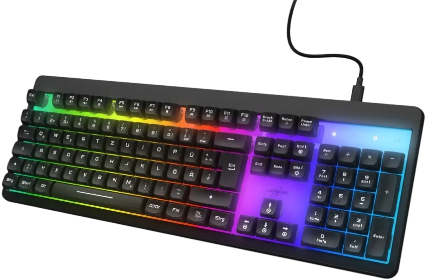 uRage Exodus 215 Illuminated Gaming Keyboard - Black  for sale in Egypt from Games2Egypt