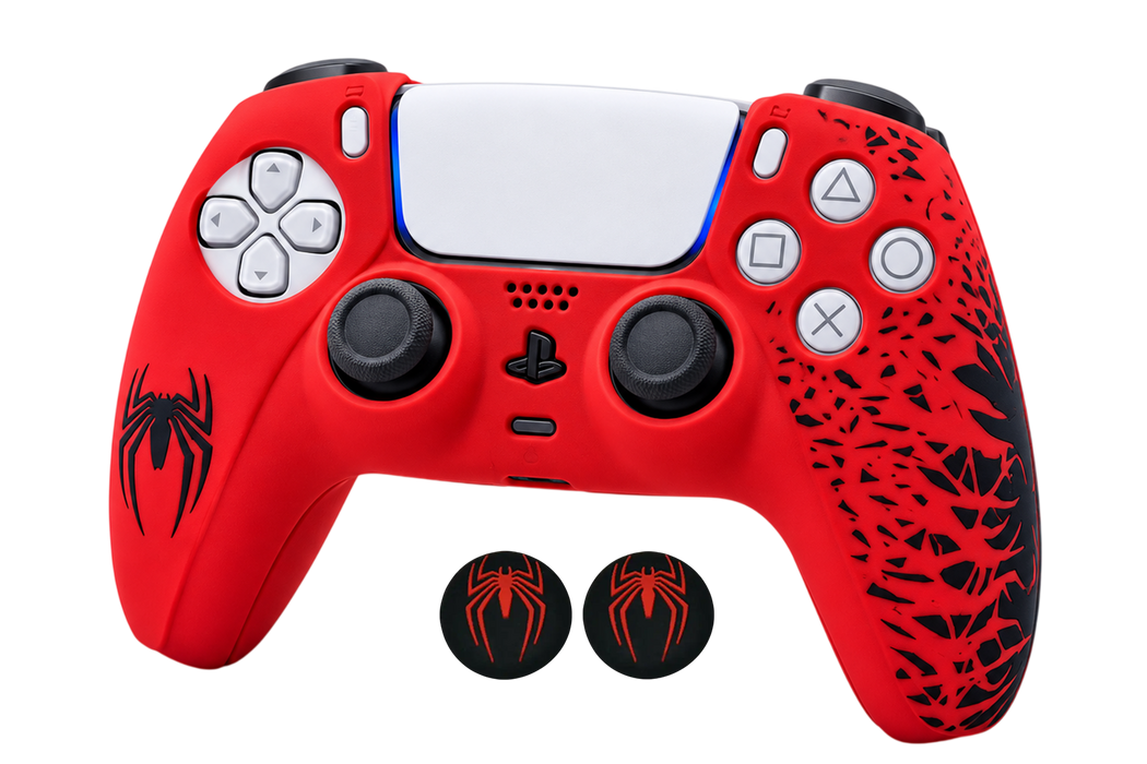 Deadskull PS5 DualSense Silicone Case Protector – Spider-Man Red  for sale in Egypt from Games2Egypt