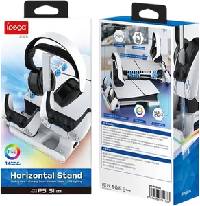 iPega PG-P5S039 Horizontal RGB Cooling & Charging Stand for PS5 (Slim & PRO)  for sale in Egypt from Games2Egypt