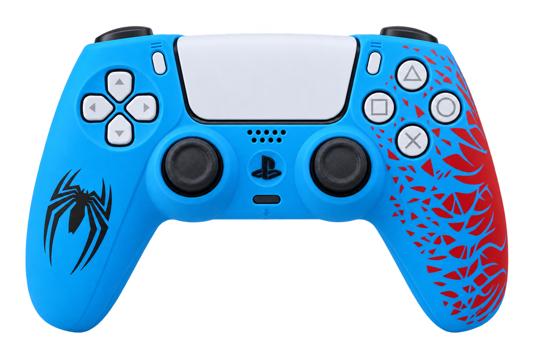 Deadskull PS5 DualSense Silicone Case Protector – Spider-Man Blue/Red  for sale in Egypt from Games2Egypt